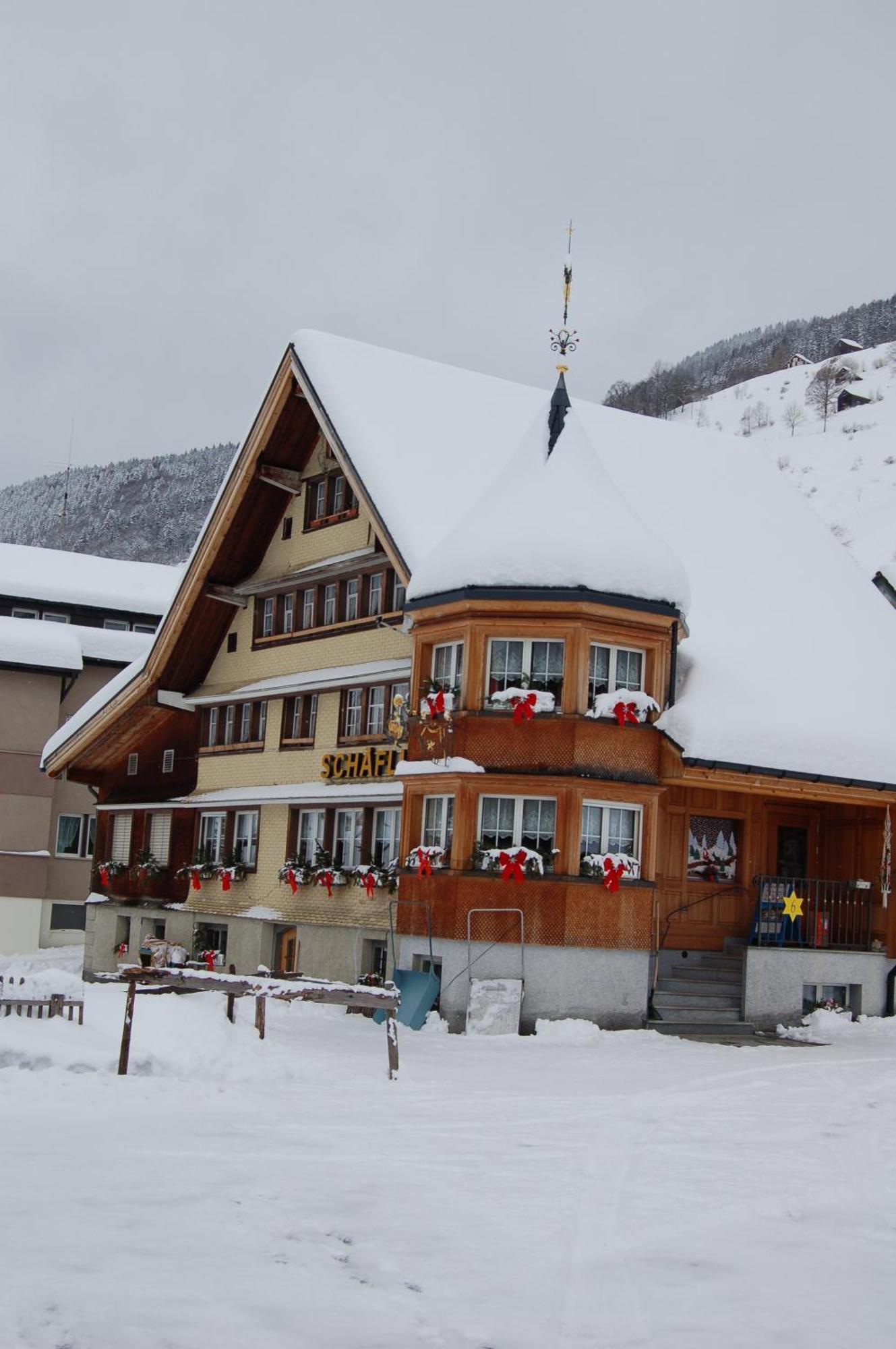 Gasthaus Schaefli Alt St. Johann المظهر الخارجي الصورة