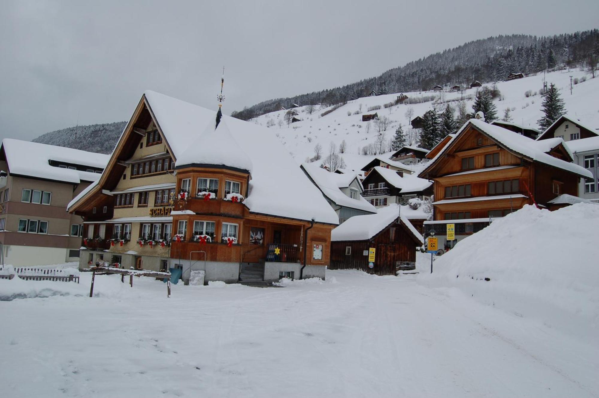 Gasthaus Schaefli Alt St. Johann المظهر الخارجي الصورة