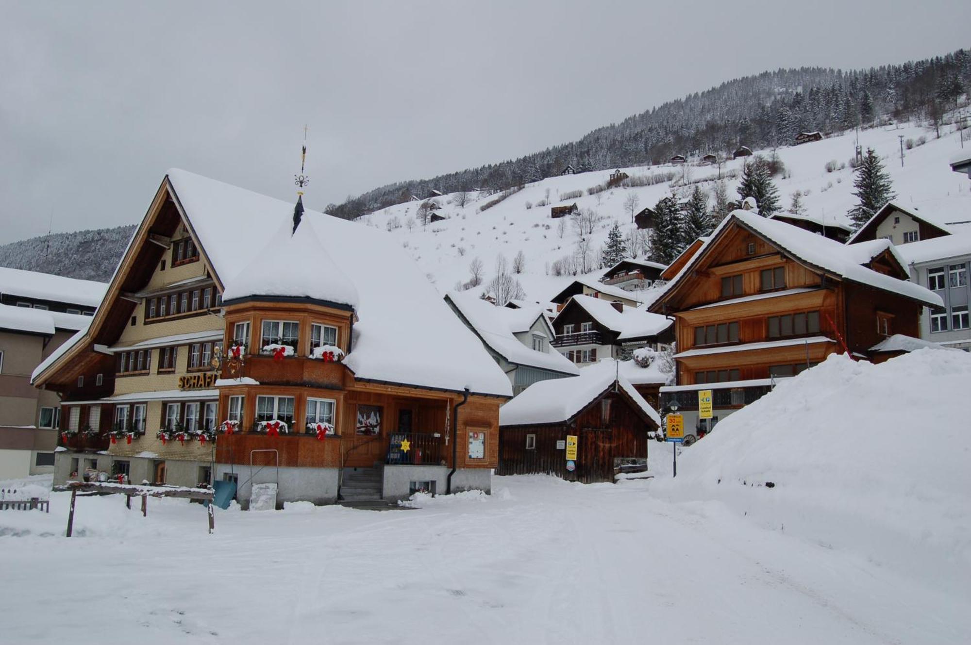 Gasthaus Schaefli Alt St. Johann المظهر الخارجي الصورة