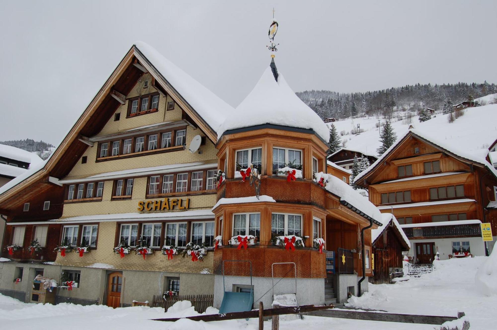 Gasthaus Schaefli Alt St. Johann المظهر الخارجي الصورة
